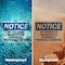 Signmission No Storage Of Hazardous Or Flammable Materials OSHA Notice Sign, Vinyl Decal, 10in W x 7in L, 2PK OS-2PACK-NS-D-710-L-14861 - alternate 6